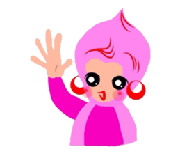 Kawaii pinky sticker #8567061