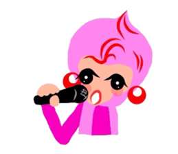 Kawaii pinky sticker #8567072