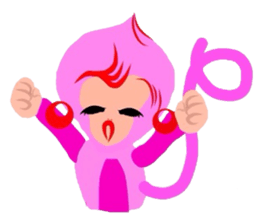 Kawaii pinky sticker #8567073