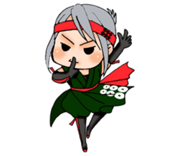 Sanada Ten Braves character Sticker sticker #8567755