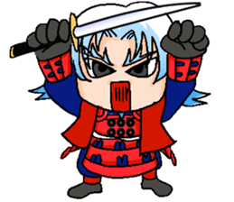 Sanada Ten Braves character Sticker sticker #8567758