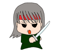 Sanada Ten Braves character Sticker sticker #8567759