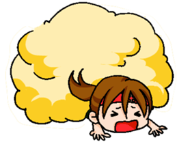 Sanada Ten Braves character Sticker sticker #8567763