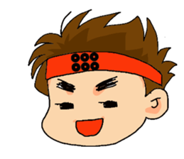 Sanada Ten Braves character Sticker sticker #8567764