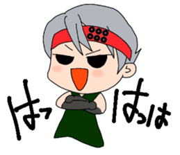 Sanada Ten Braves character Sticker sticker #8567769