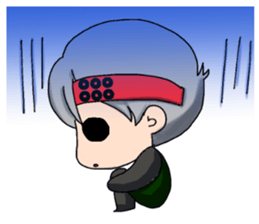 Sanada Ten Braves character Sticker sticker #8567771