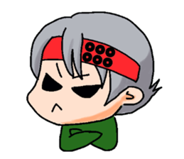 Sanada Ten Braves character Sticker sticker #8567772