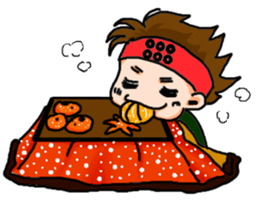 Sanada Ten Braves character Sticker sticker #8567780