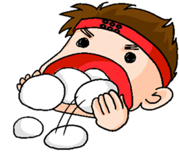 Sanada Ten Braves character Sticker sticker #8567781