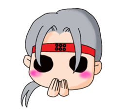 Sanada Ten Braves character Sticker sticker #8567790