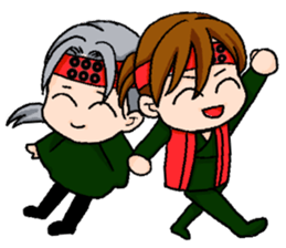 Sanada Ten Braves character Sticker sticker #8567791