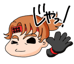 Sanada Ten Braves character Sticker sticker #8567792