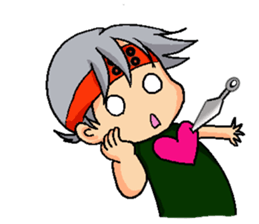 Sanada Ten Braves character Sticker sticker #8567793