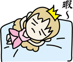 Cheeky princess sticker #8567814