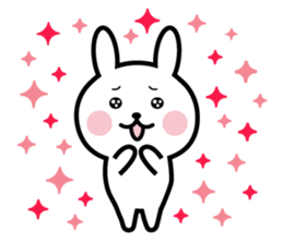 Daily useful rabbit. sticker #8567901