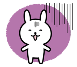 Daily useful rabbit. sticker #8567903