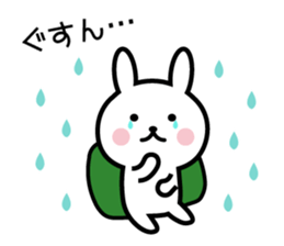 Daily useful rabbit. sticker #8567905
