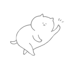 mochi mochi cat. sticker #8568035