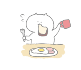 mochi mochi cat. sticker #8568036