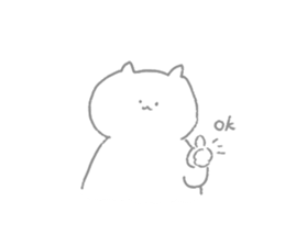 mochi mochi cat. sticker #8568040