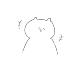 mochi mochi cat. sticker #8568042