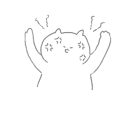 mochi mochi cat. sticker #8568044