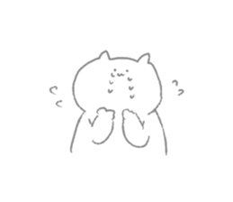 mochi mochi cat. sticker #8568045