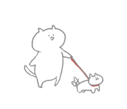 mochi mochi cat. sticker #8568056