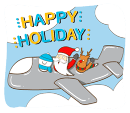 It's time for X'mas and New Year sticker #8568555