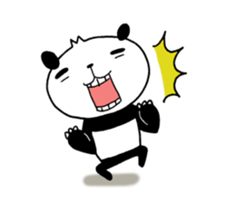 The panda which gives all energy 2 sticker #8569044