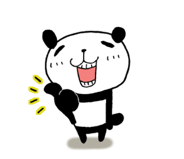 The panda which gives all energy 2 sticker #8569053