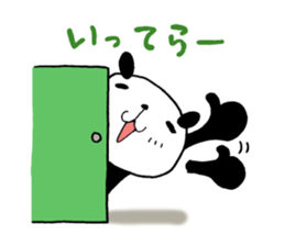 The panda which gives all energy 2 sticker #8569062