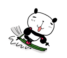 The panda which gives all energy 2 sticker #8569066