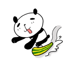 The panda which gives all energy 2 sticker #8569067