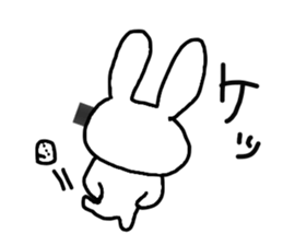 The losing heart Rabbit vol,3(blindfold) sticker #8569095