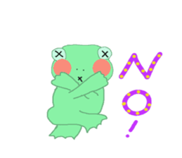 frog & friends sticker #8569642
