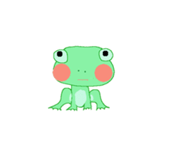 frog & friends sticker #8569651