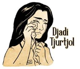 Idjah & Adoel, Moeda Moedi Djaman Doeloe sticker #8570081