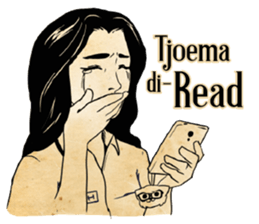 Idjah & Adoel, Moeda Moedi Djaman Doeloe sticker #8570086