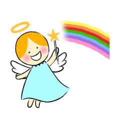 Graffiti smile letter of the angel