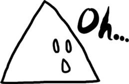 circle, triangle and square sticker sticker #8570765