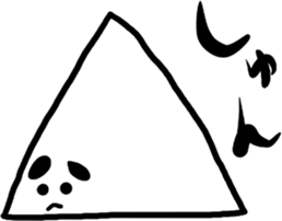 circle, triangle and square sticker sticker #8570767