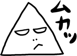 circle, triangle and square sticker sticker #8570770