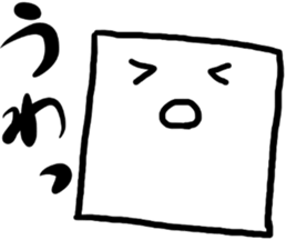 circle, triangle and square sticker sticker #8570774