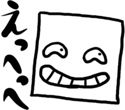 circle, triangle and square sticker sticker #8570775