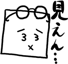 circle, triangle and square sticker sticker #8570783