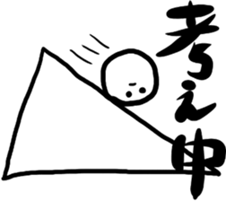 circle, triangle and square sticker sticker #8570789