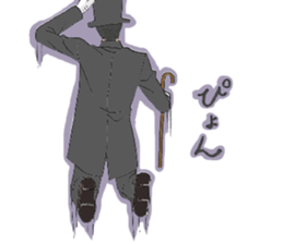 English gentleman style2 sticker #8571207