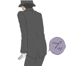 English gentleman style2 sticker #8571222