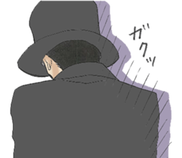 English gentleman style2 sticker #8571224